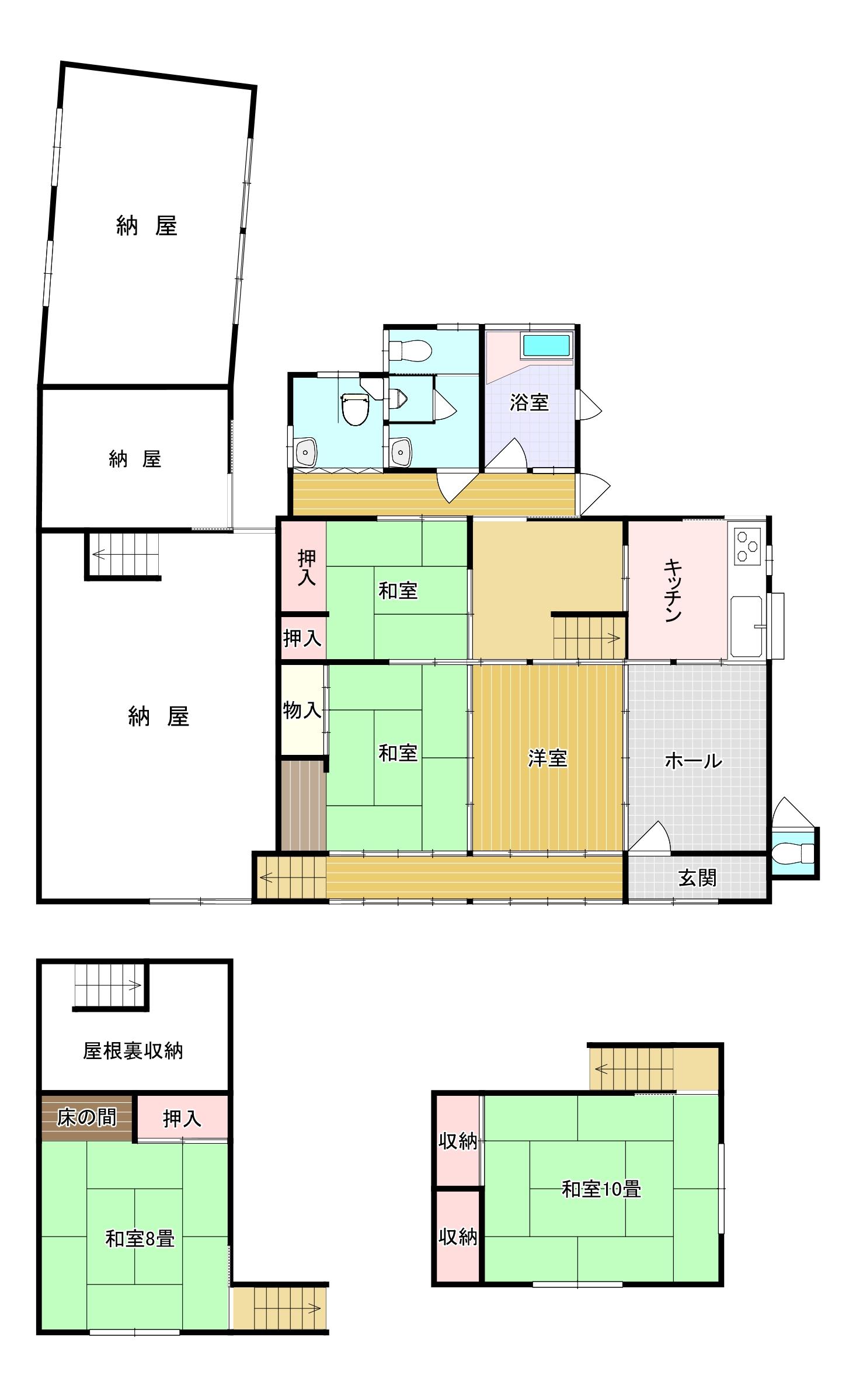 detached 岡山県久米郡美咲町江与味 地図を見る