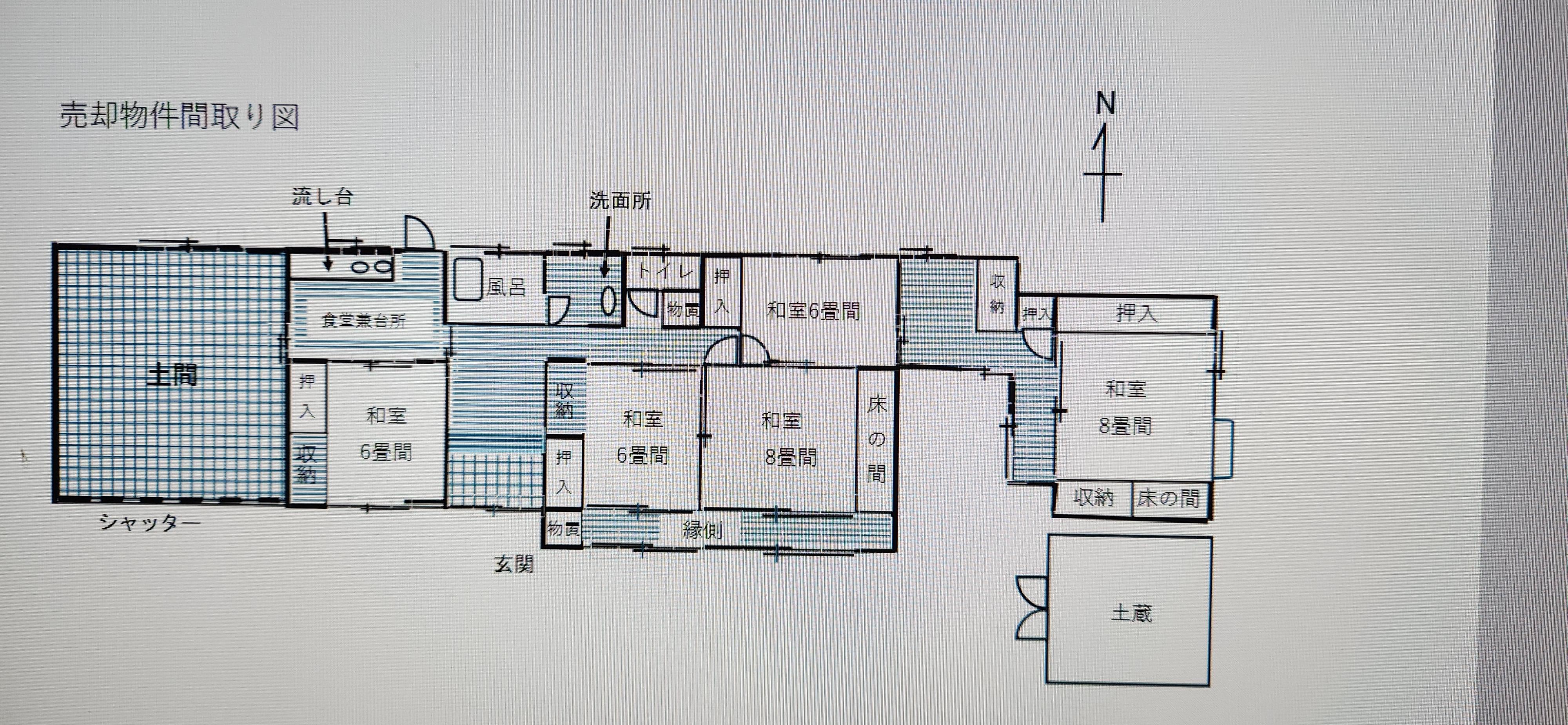detached 岡山県勝田郡奈義町行方 地図を見る