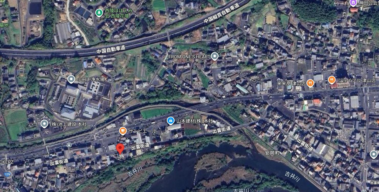 detached 岡山県津山市小田中 地図を見る