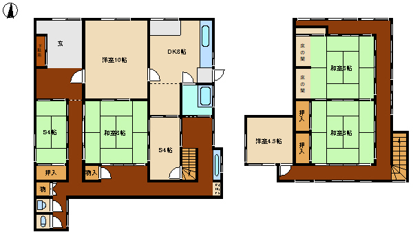 detached 岡山県苫田郡鏡野町羽出 地図を見る