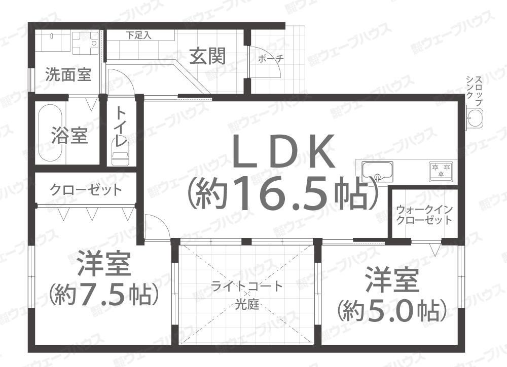 detached 岡山県小田郡矢掛町東川面