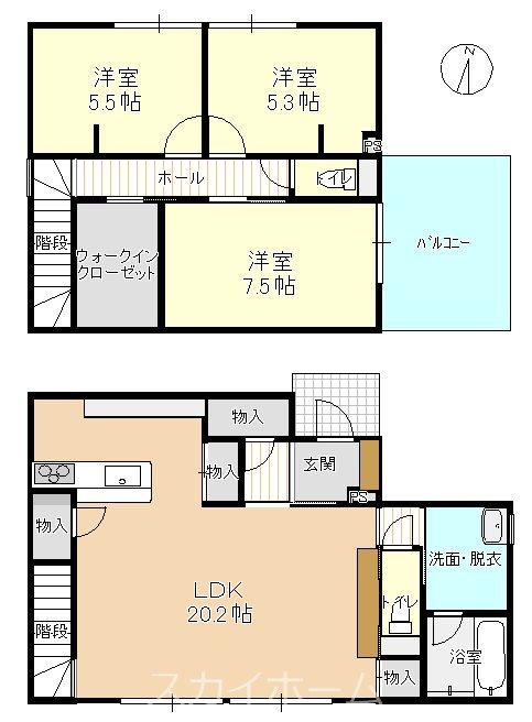岡山県倉敷市の一戸建て | 5500万円 | 3LDK | 172.26m² | Akiyama house finder