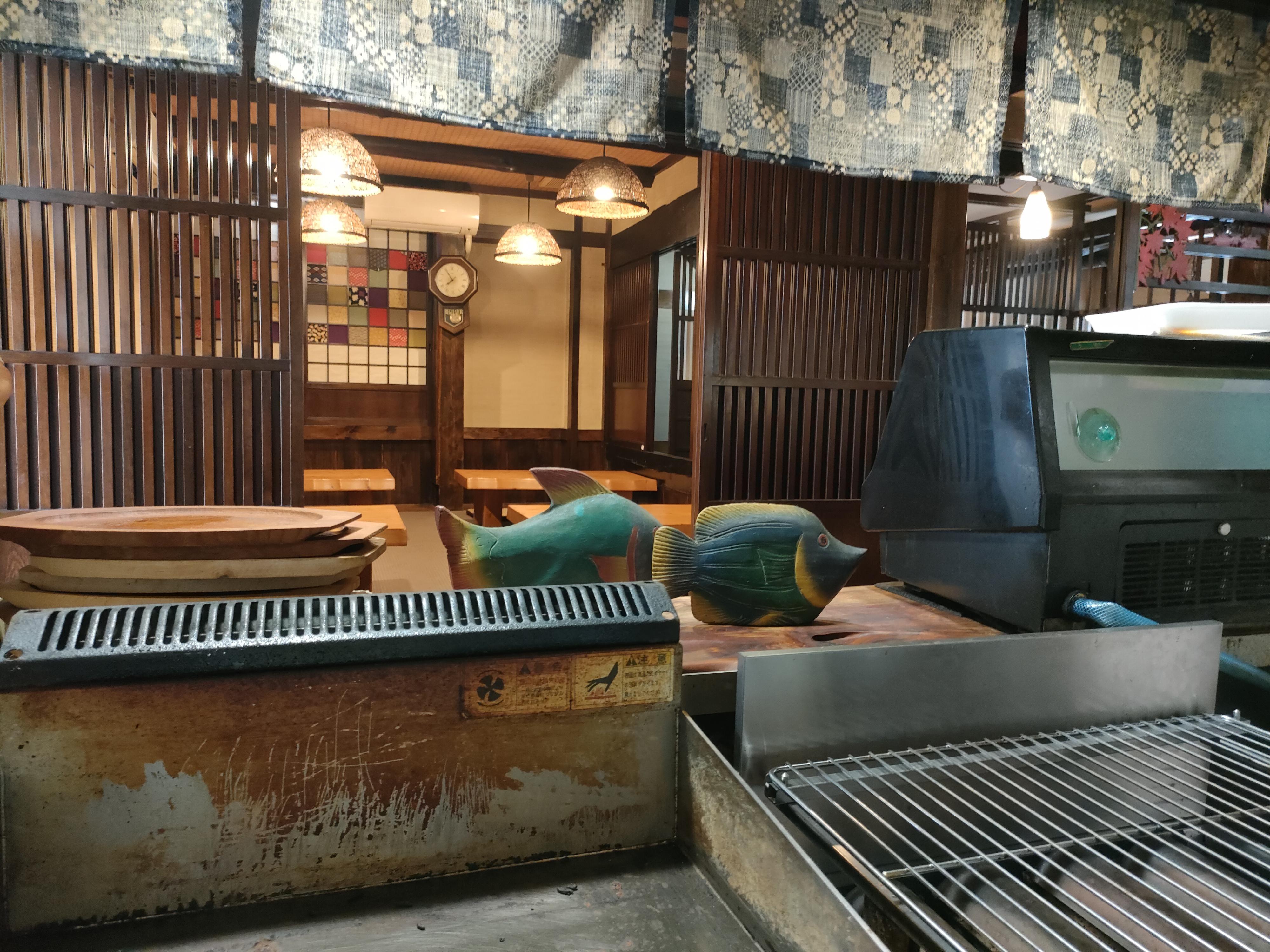 厨房からカウンター