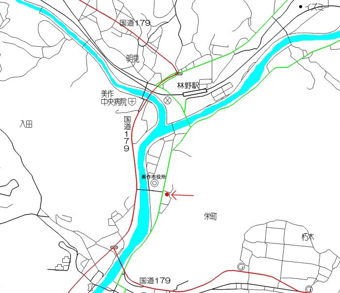 部屋の間取図