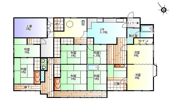 detached 岡山県赤磐市沢原