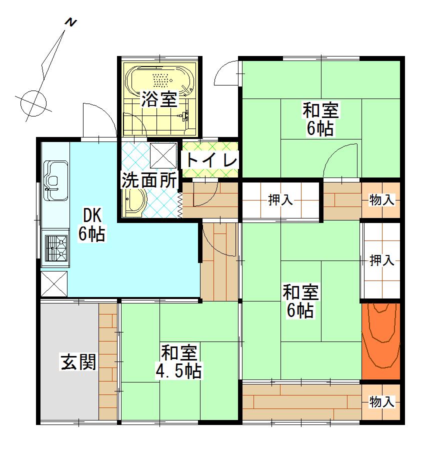 detached 岡山県勝田郡勝央町畑屋