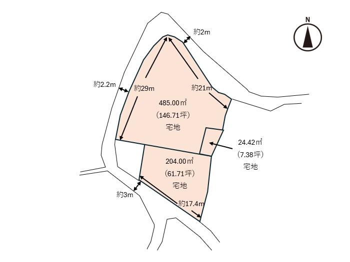 detached 岡山県笠岡市尾坂 地図を見る