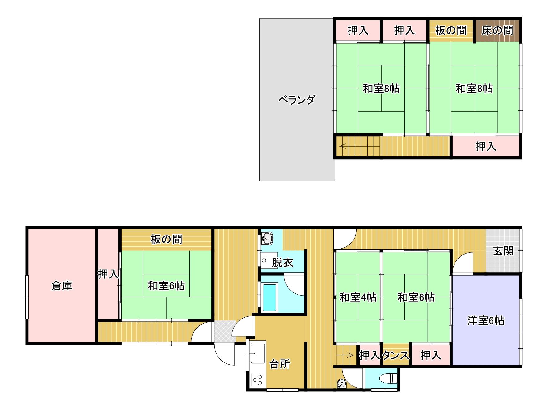 detached 岡山県新見市高尾 地図を見る