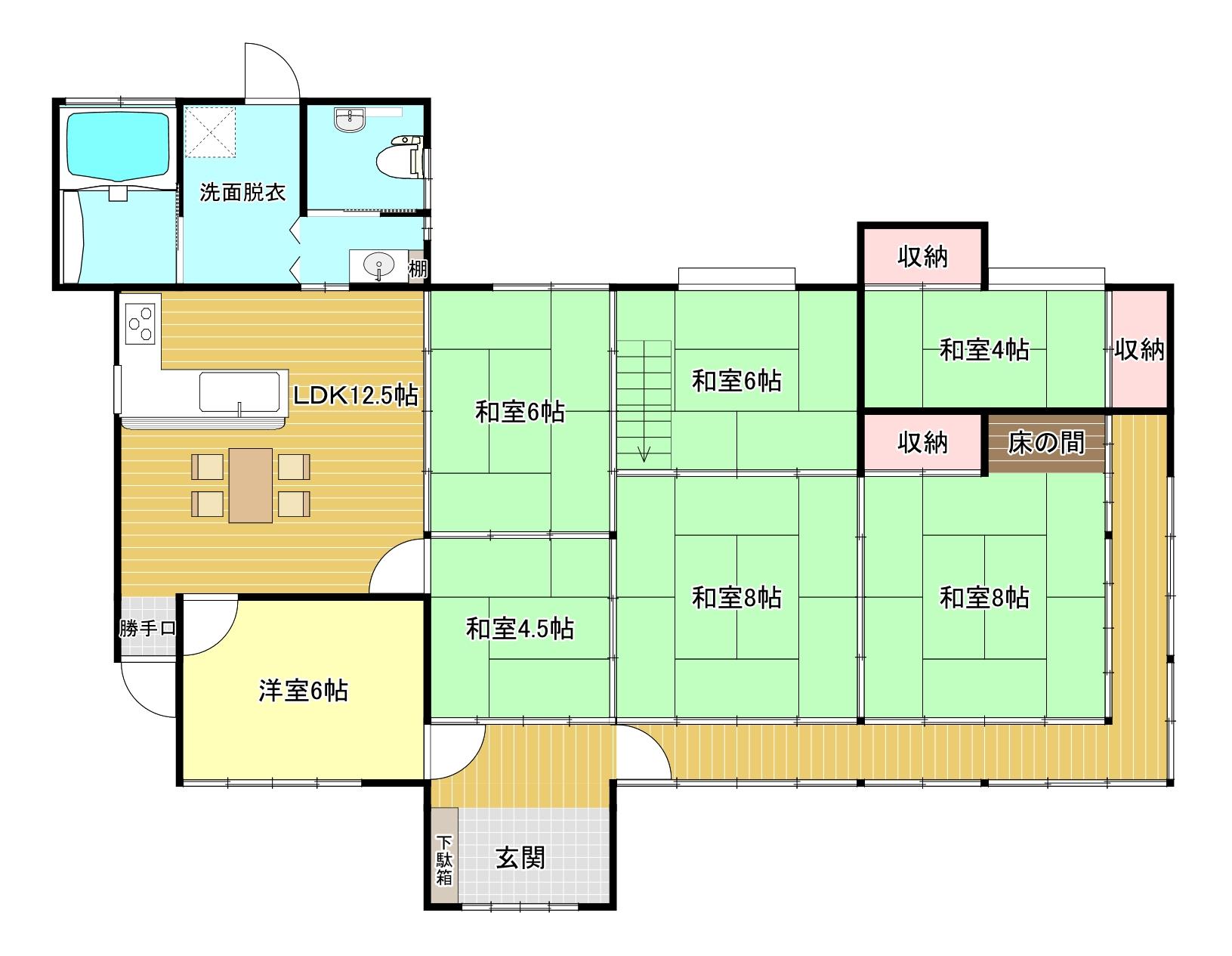detached 岡山県新見市長屋