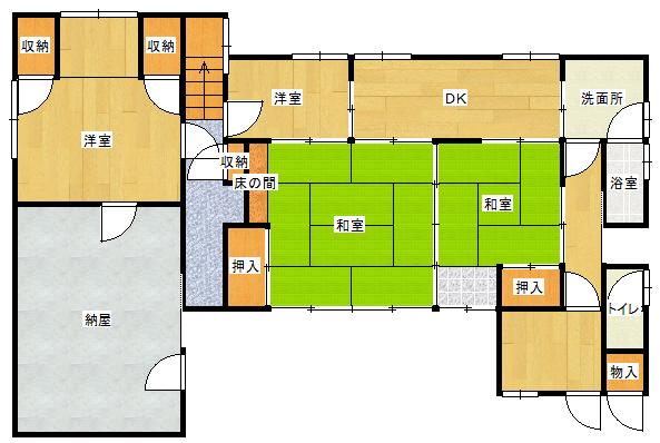 detached 岡山県玉野市番田 地図を見る