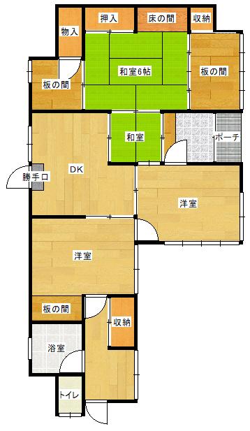 detached 岡山県玉野市奥玉３丁目 地図を見る