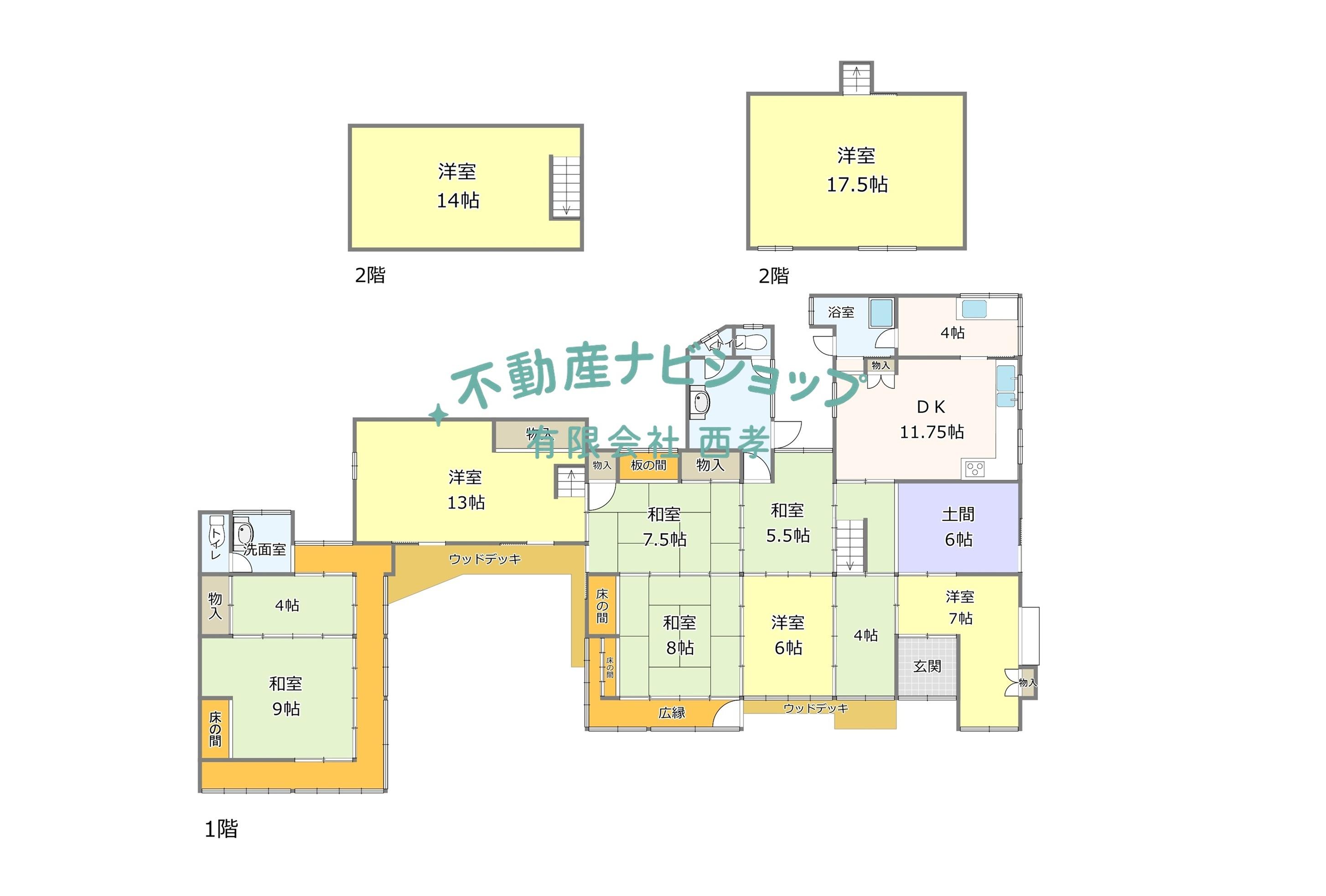 detached 岡山県笠岡市今立 地図を見る