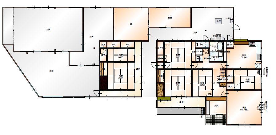 detached 岡山県小田郡矢掛町西川面 地図を見る