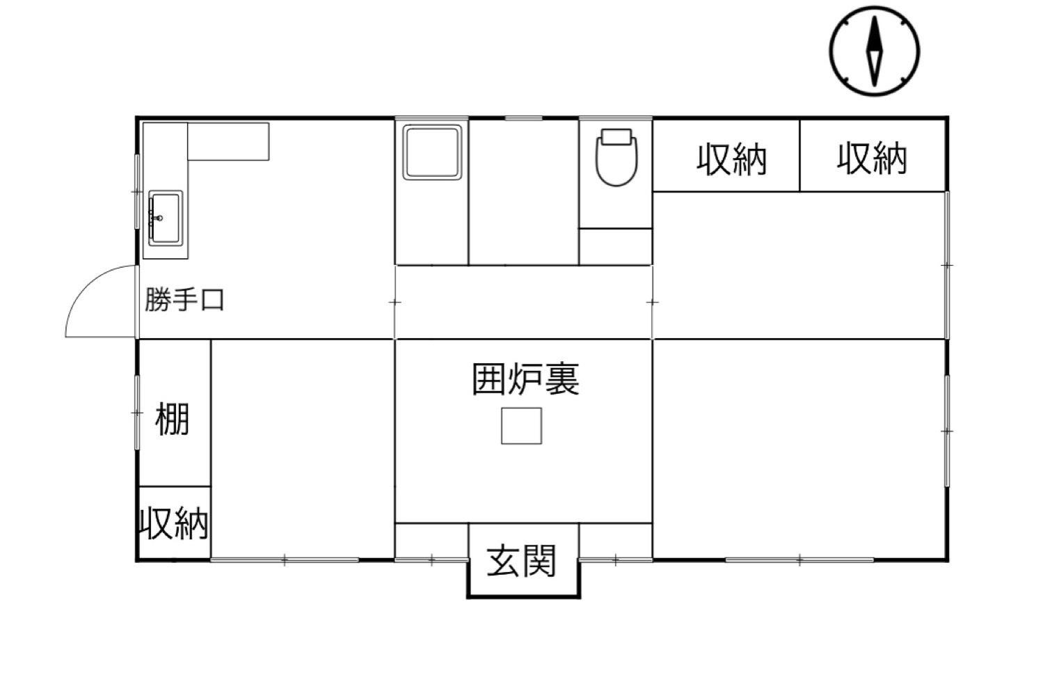 detached 岡山県真庭郡新庄村大所 地図を見る