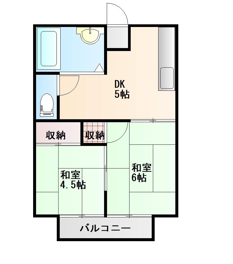 間取り図／１０３号室間取り