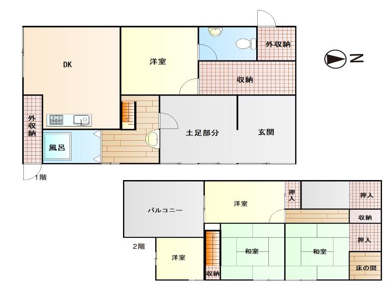 detached 岡山県都窪郡早島町早島 地図を見る