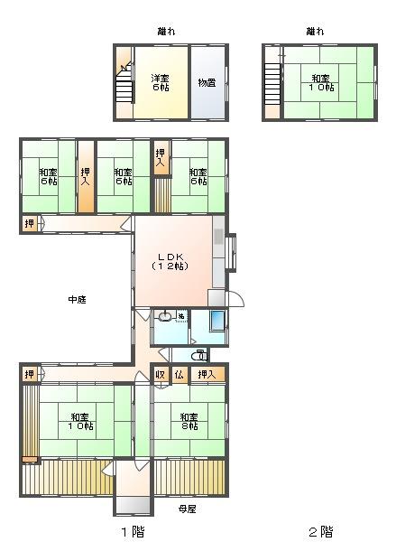 detached 岡山県小田郡矢掛町横谷