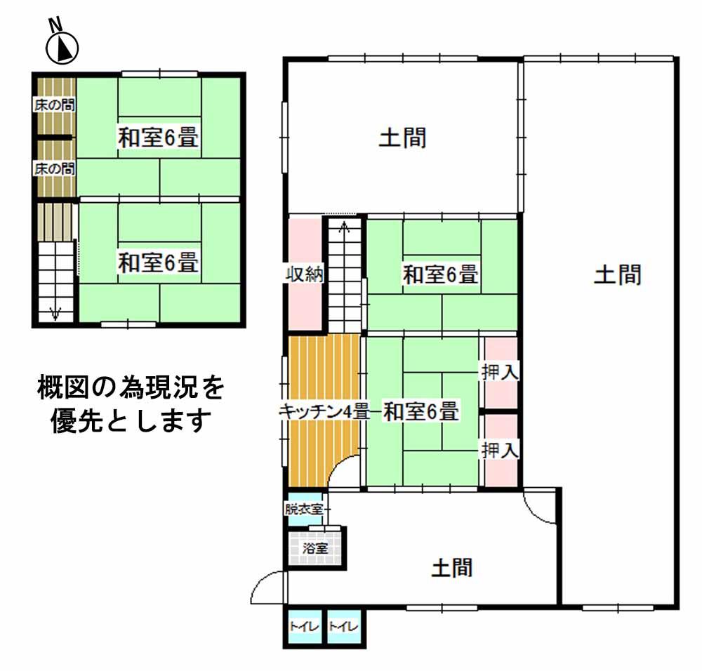 detached 岡山県真庭市蒜山中福田 地図を見る