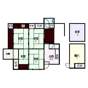 detached 三重県北牟婁郡紀北町道瀬 地図を見る