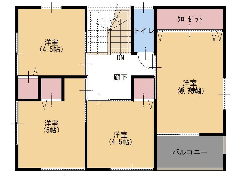 detached 岡山県都窪郡早島町早島 地図を見る