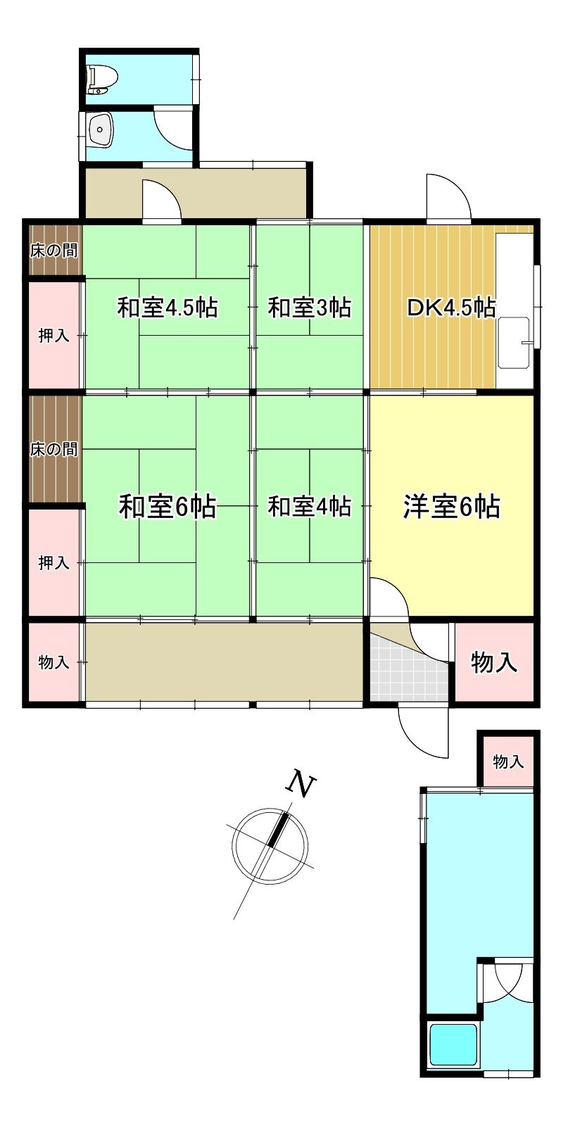 detached 岡山県岡山市南区阿津 地図を見る
