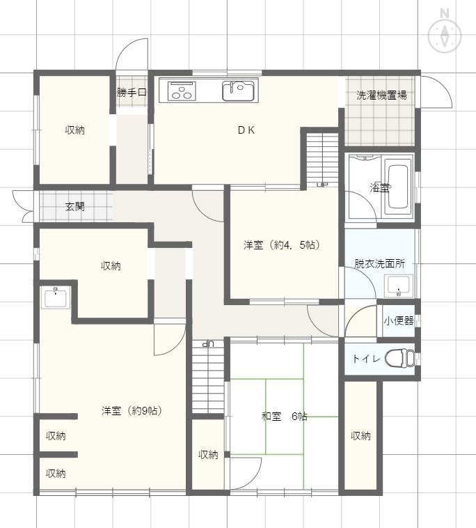 detached 岡山県英田郡西粟倉村大字長尾 地図を見る