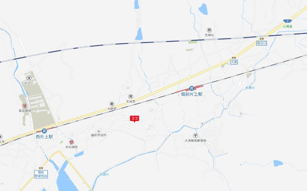 detached 岡山県備前市東片上 地図を見る