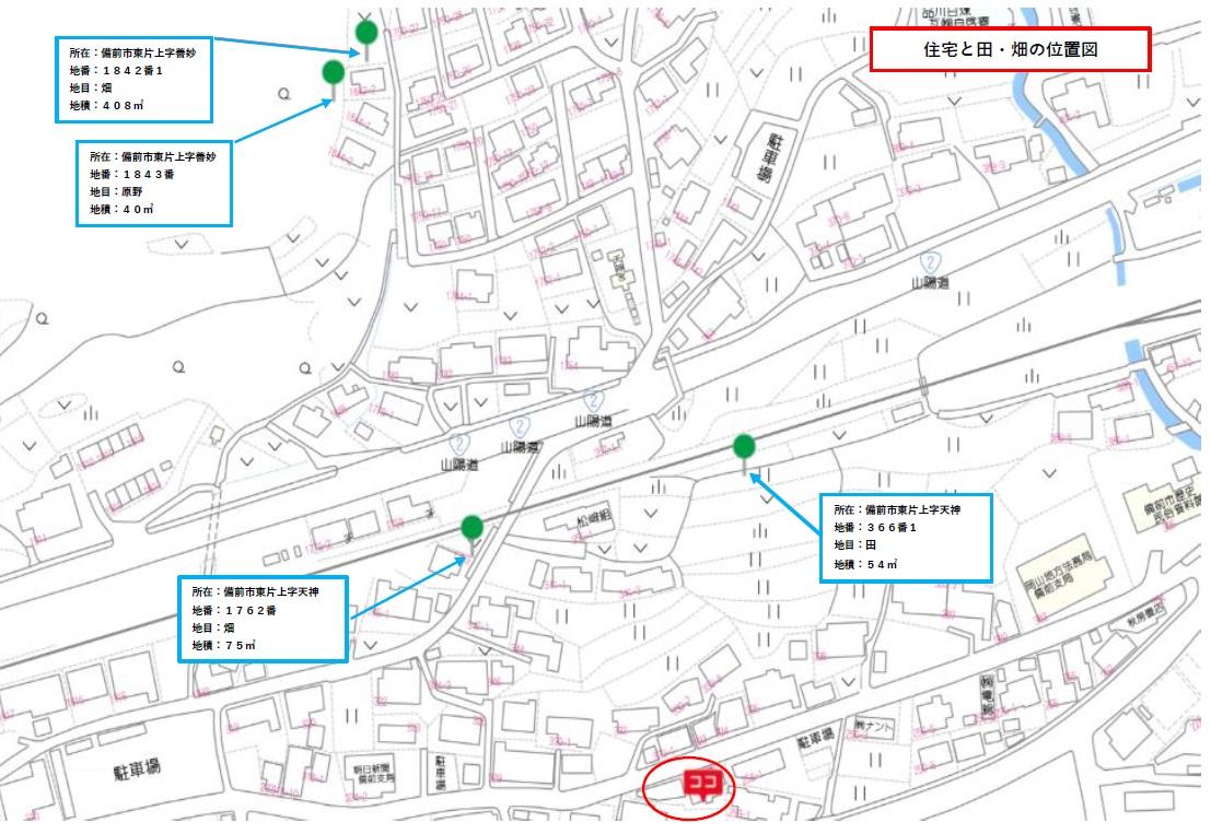 detached 岡山県備前市東片上 地図を見る