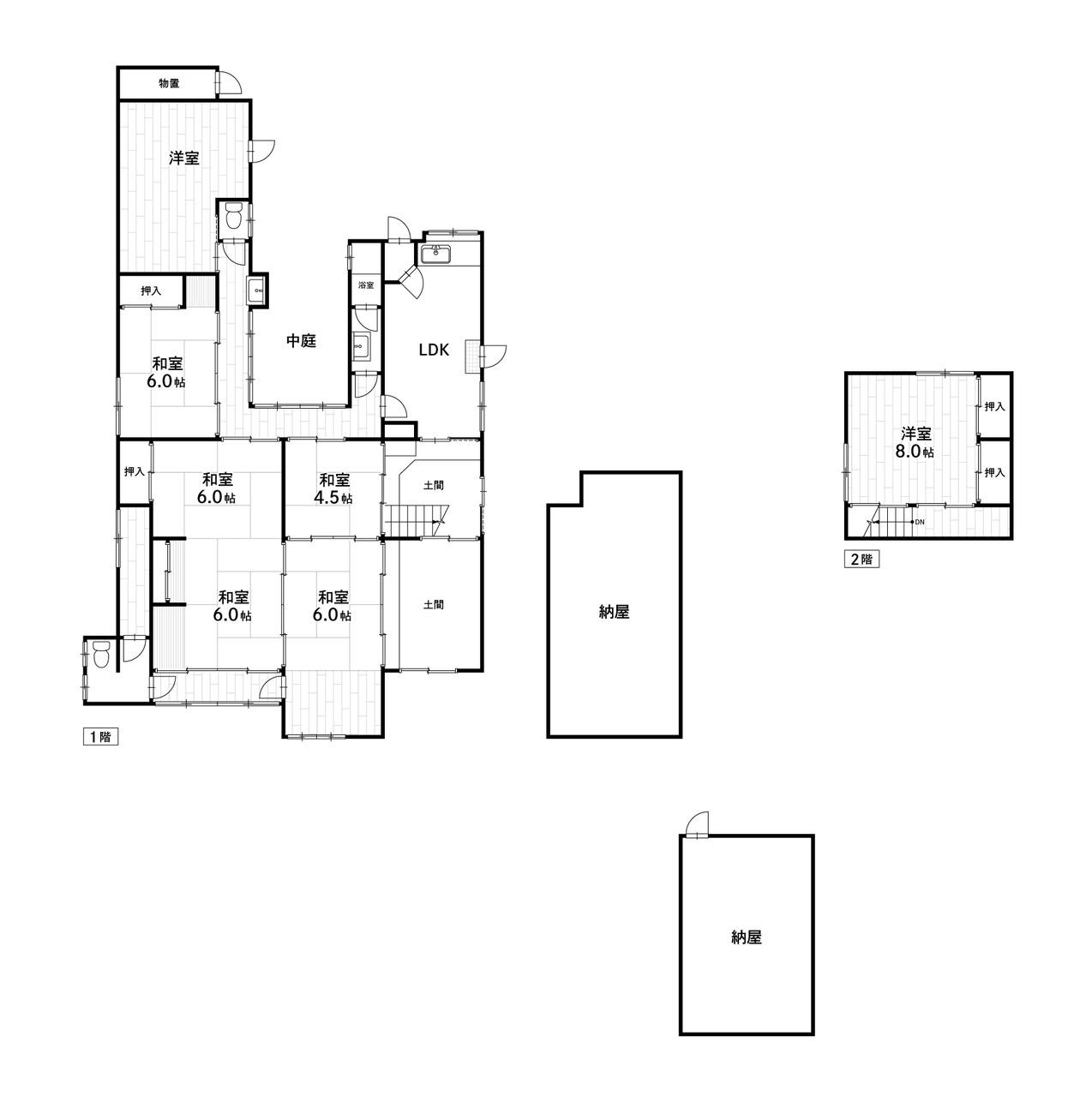 detached 岡山県玉野市北方 地図を見る