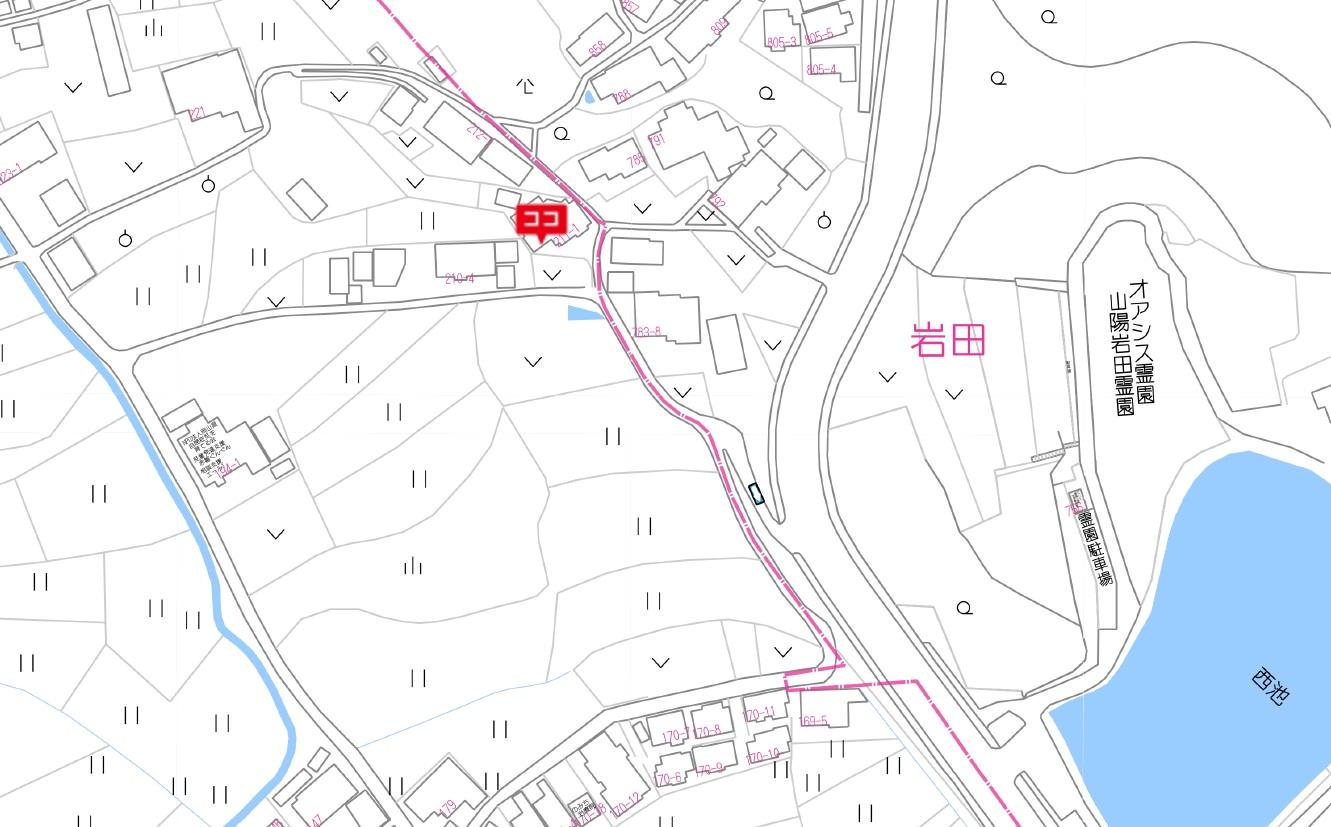detached 岡山県赤磐市和田 地図を見る