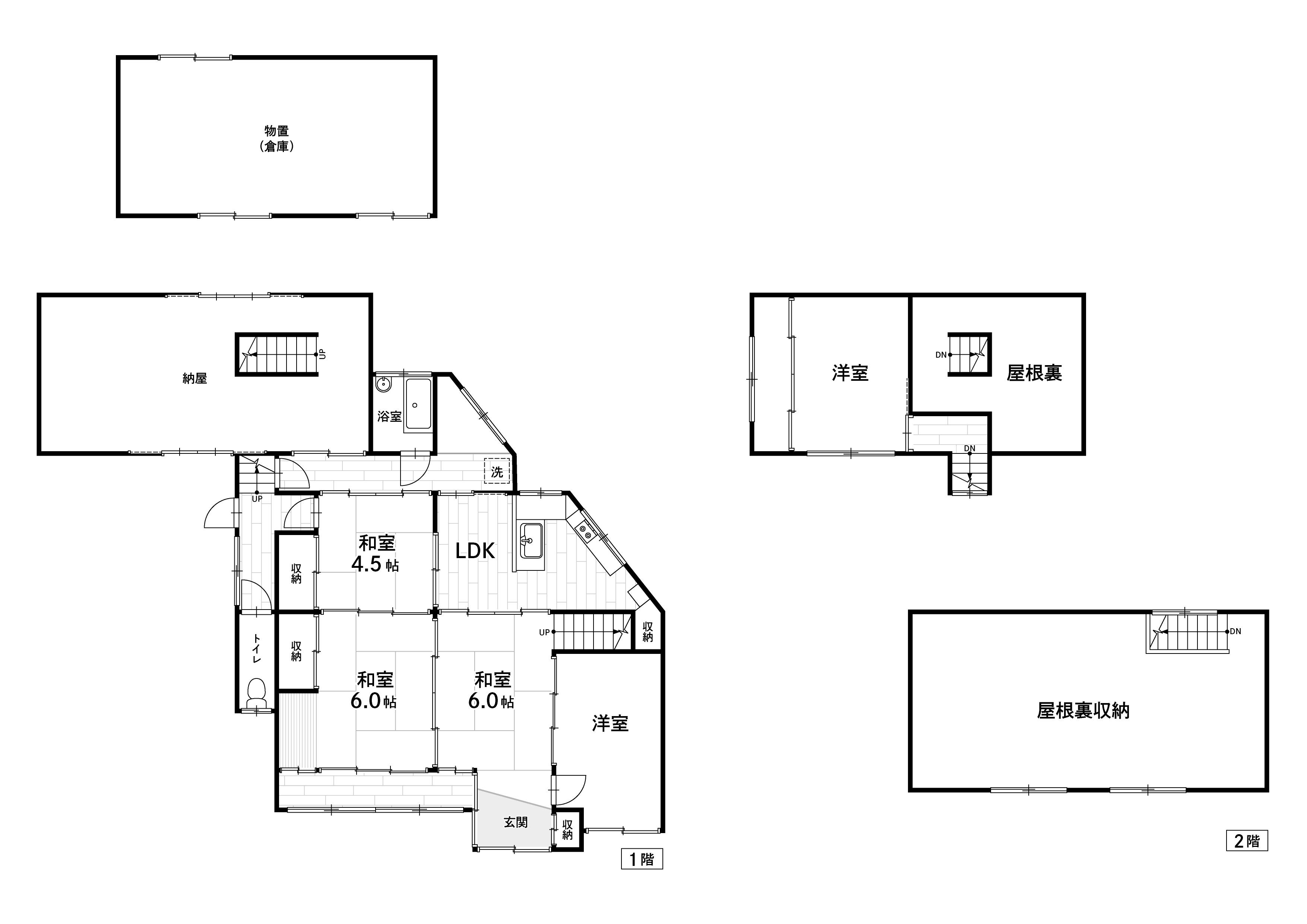 detached 岡山県赤磐市和田 地図を見る