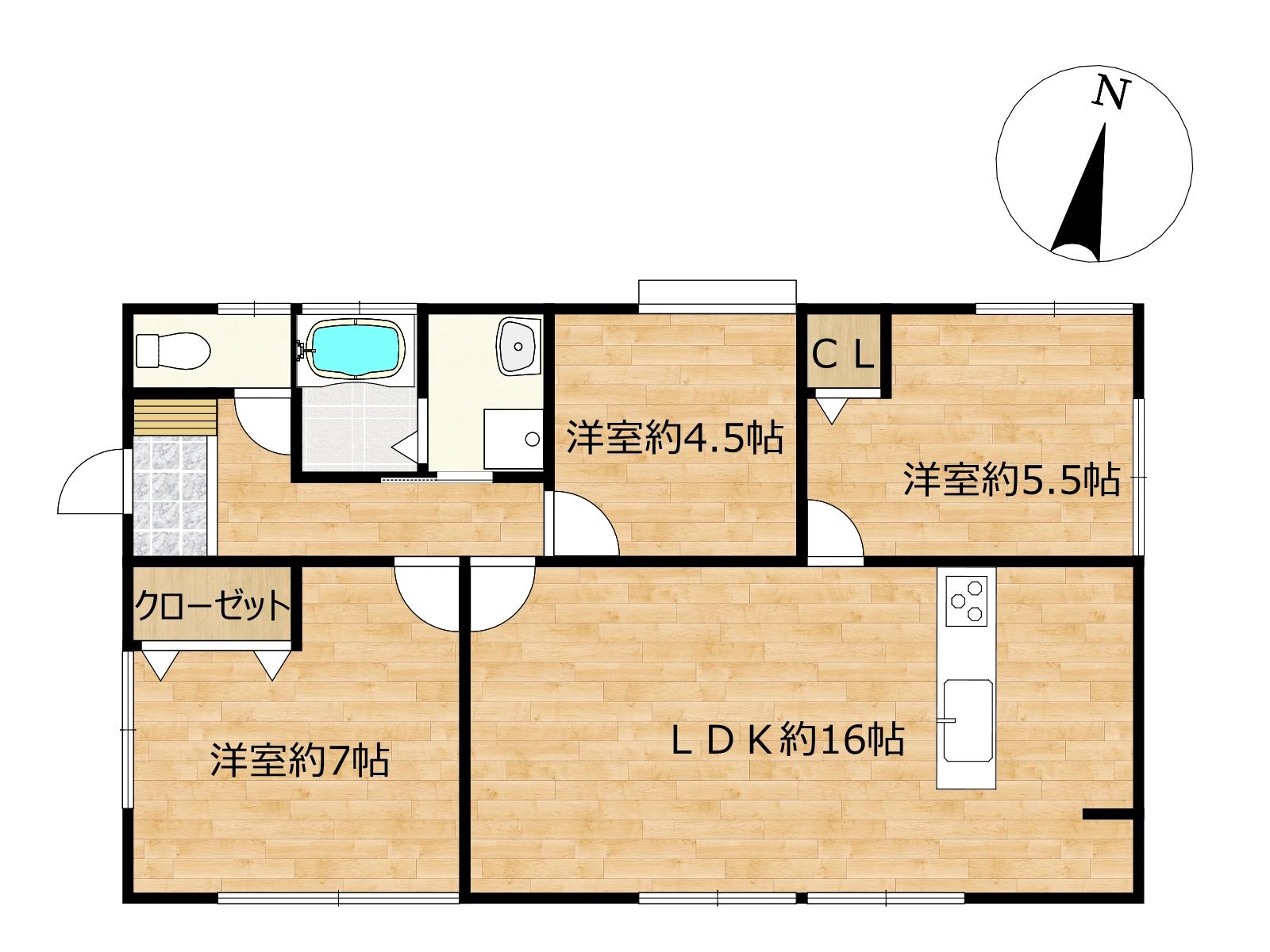 detached 岡山県浅口郡里庄町大字新庄 地図を見る