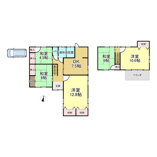 house for sale in Fukuyama, Hiroshima | ¥6,000,000 | 5DK | Akiyama ho…