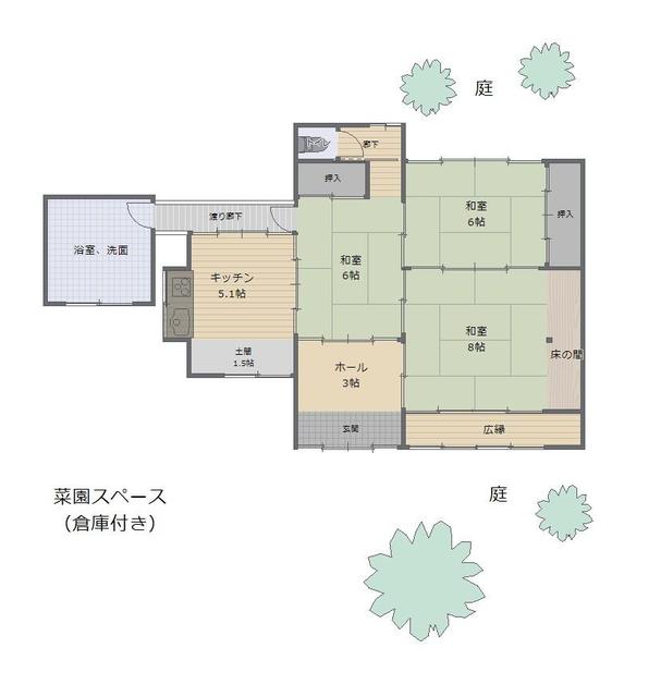 detached 広島県福山市内海町 地図を見る