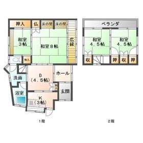 detached 広島県呉市西三津田町 地図を見る
