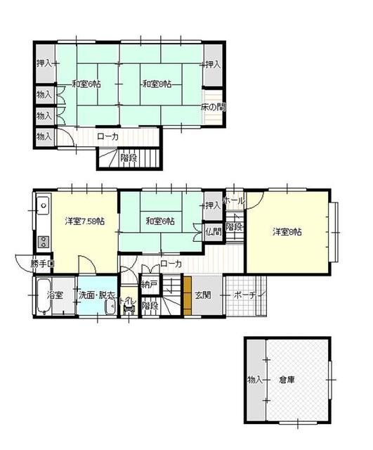 house for sale in Takehara, Hiroshima | ¥3,600,000 | 4DK | Akiyama ho…