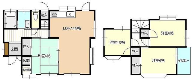 detached 広島県安芸郡熊野町呉地５丁目 地図を見る