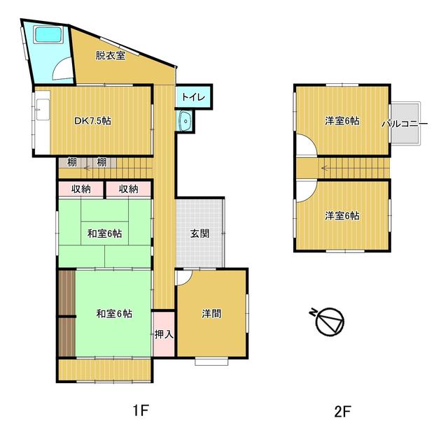 広島県尾道市の一戸建て | 400万円 | 5DK | 201.49m² | Akiyama house finder