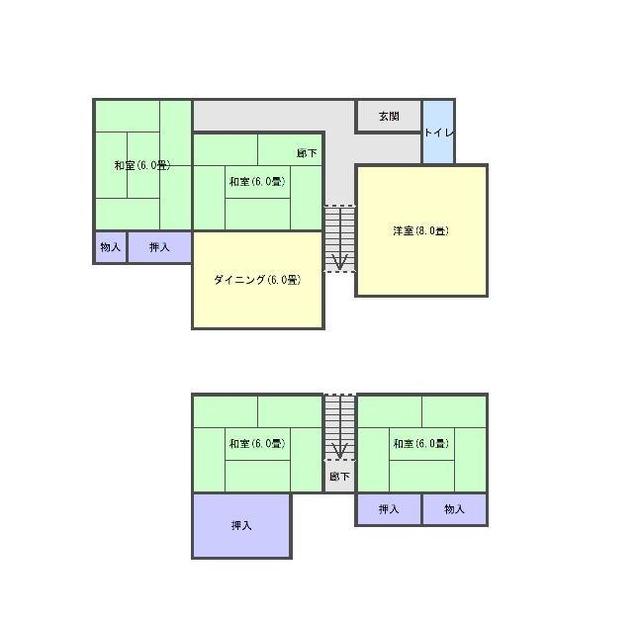 広島県三原市の一戸建て | 50万円 | 5DK | 218.74m² | Akiyama house finder