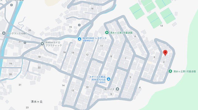 detached 広島県安芸郡府中町清水ケ丘 地図を見る