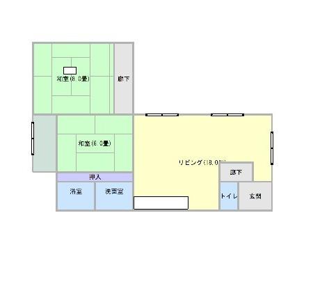 広島県呉市の一戸建て | 800万円 | 2LDK | 220m² | Akiyama house finder
