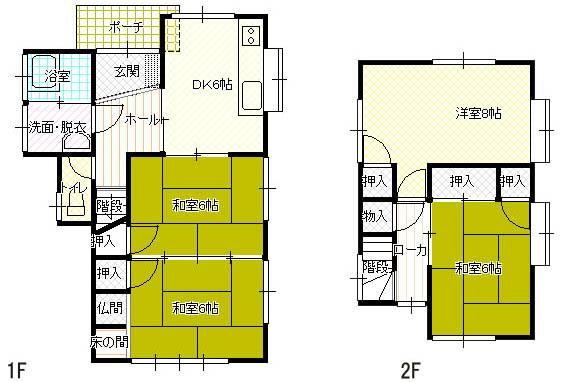 house for sale in Kure, Hiroshima | ¥3,500,000 | 4LDK | Akiyama house…