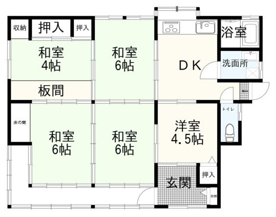 house for sale in Etajima, Hiroshima | ¥4,000,000 | 5DK | Akiyama hou…