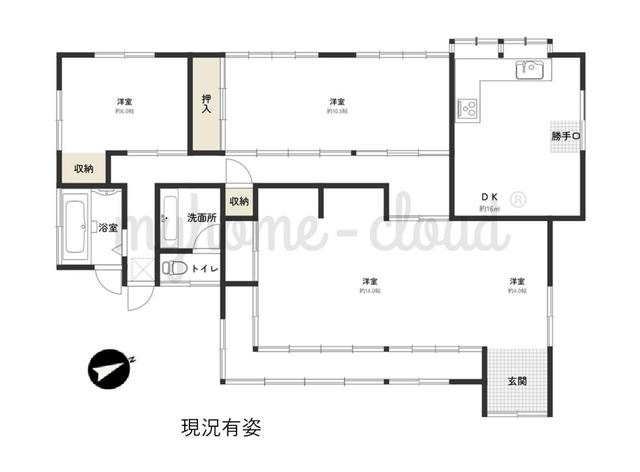 detached 広島県江田島市大柿町大原 地図を見る