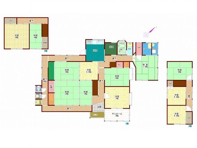 detached 広島県府中市土生町 地図を見る
