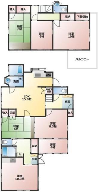 house for sale in Kure, Hiroshima | ¥5,800,000 | 6SLDK | Akiyama hous…