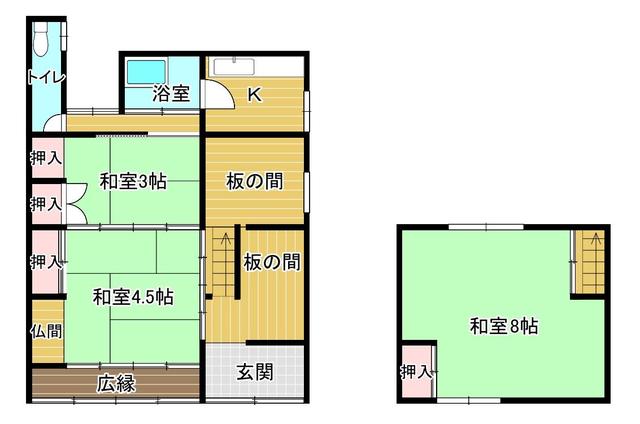 detached 広島県三原市西町２丁目 地図を見る