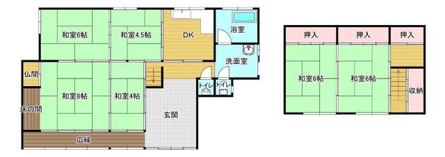 detached 広島県尾道市木ノ庄町市原 地図を見る