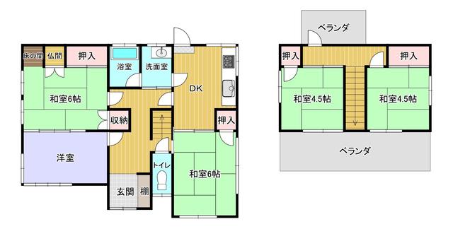 house for sale in Mihara, Hiroshima | ¥3,500,000 | 5DK | Akiyama hous…