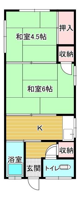 広島県三原市の一戸建て | 80万円 | 2K | 55.67m² | Akiyama house finder